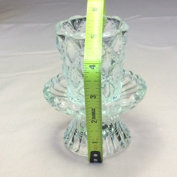 FINAL SALE PRICE Milk Glass/Glass Candle Accents for the Home - Picture 7 of 8